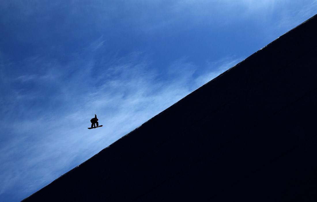 Квалификация сноубордистов в слоупстайле