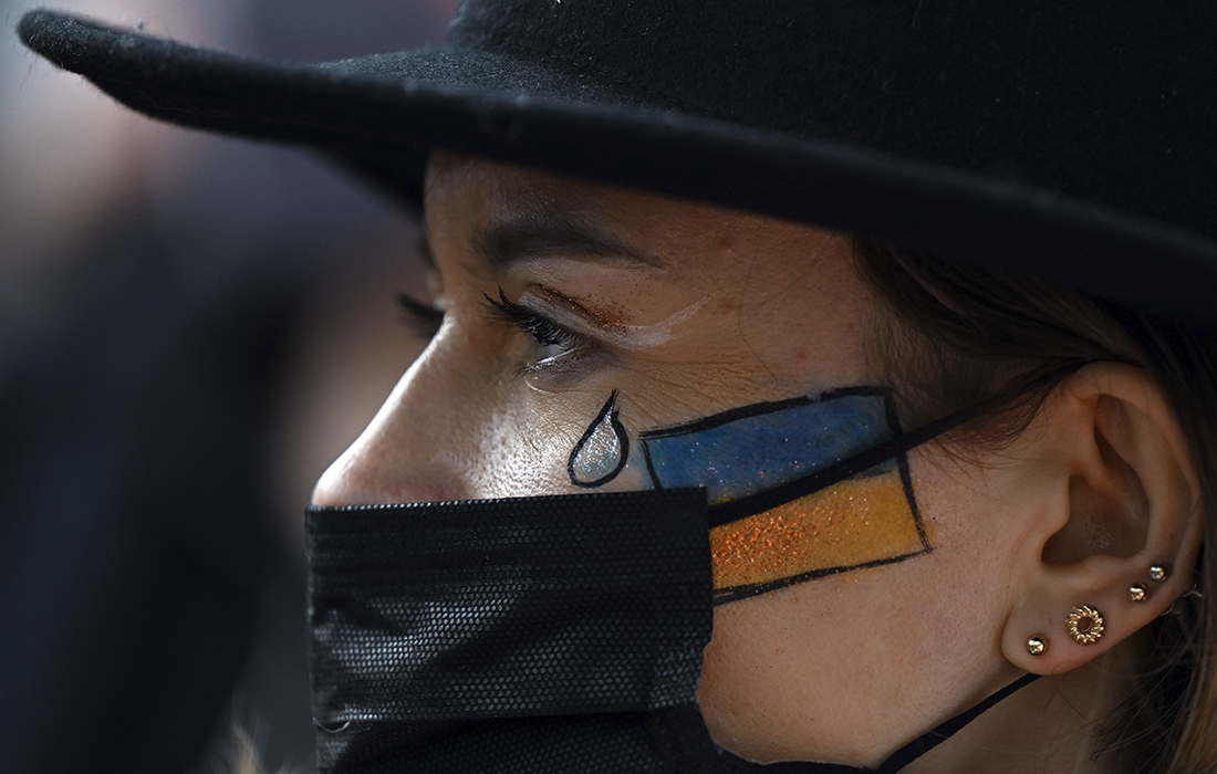 В немецком Кельне прошла демонстрация против войны России и Украины