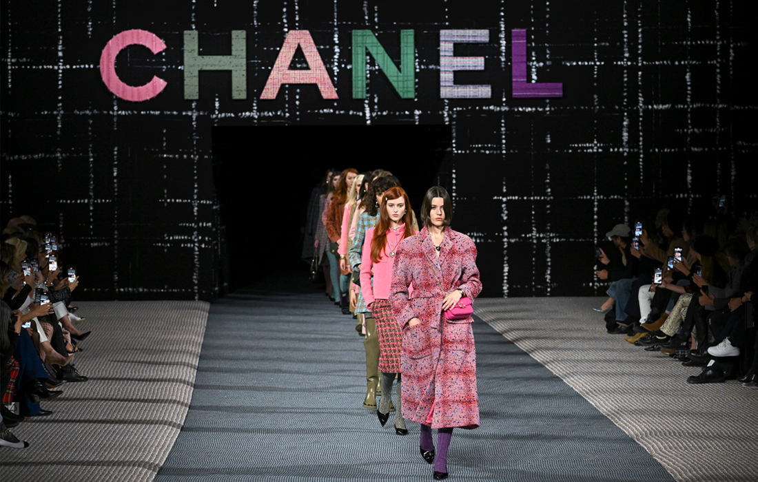 Показ Chanel на Неделе моды в Париже