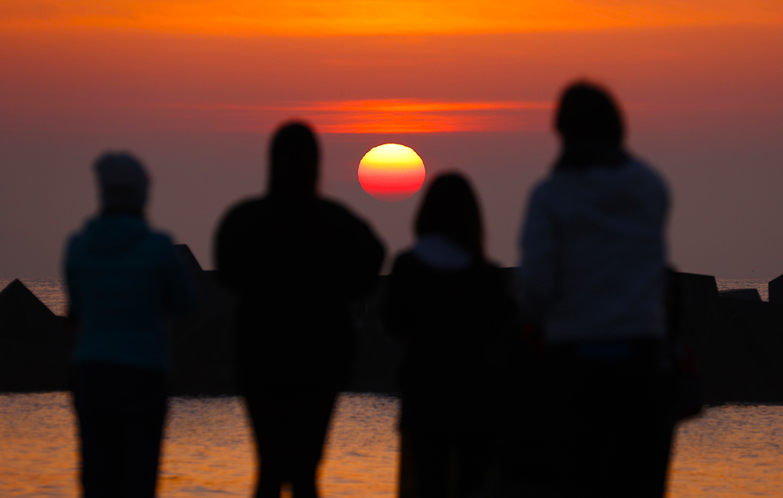 11-я годовщина землетрясения и цунами 2011 года, разрушивших север Японии и АЭС "Фукусима-1"