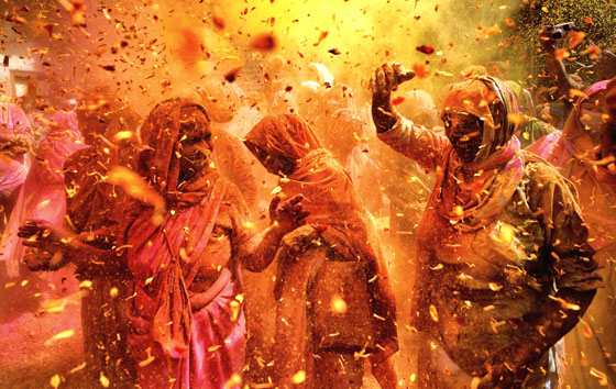 Фестиваль красок Холи