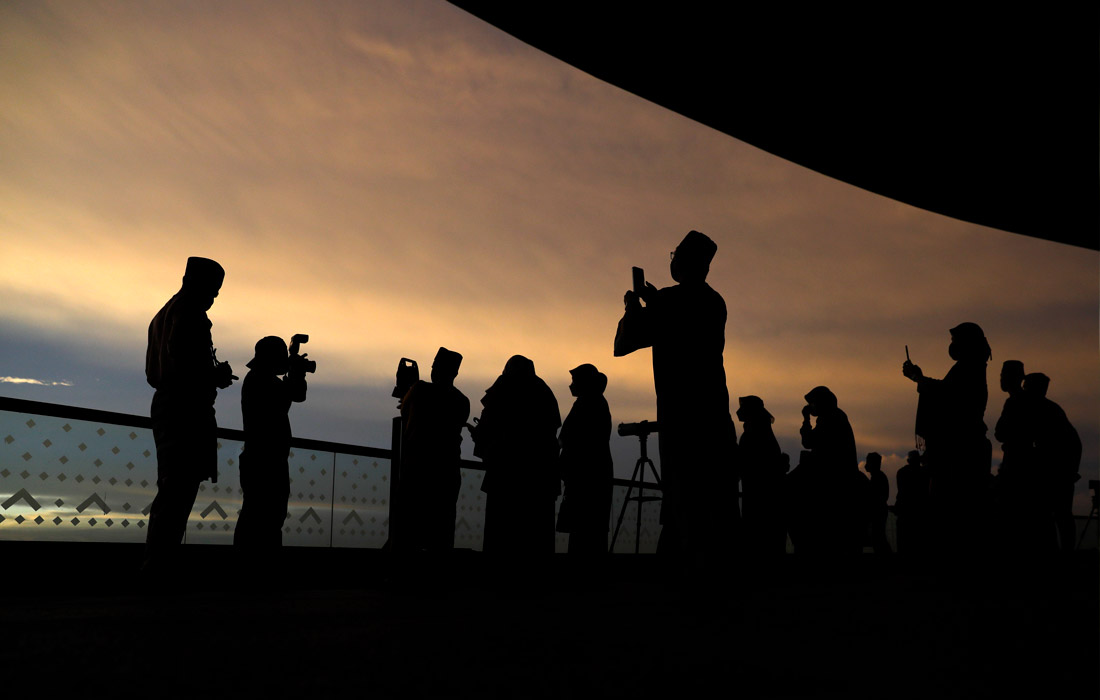 Наблюдение за Луной для определения начала Рамадана в Малайзии