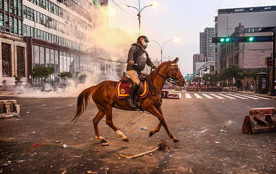 Протесты в Перу