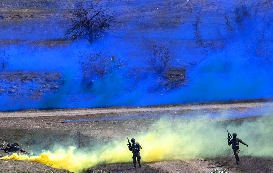 Военные учения "Flash 22" в Северной Македонии