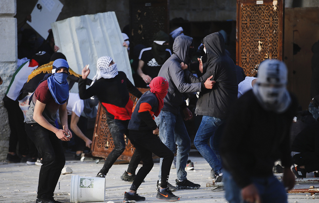 Столкновения у мечети Аль-Акса в Иерусалиме