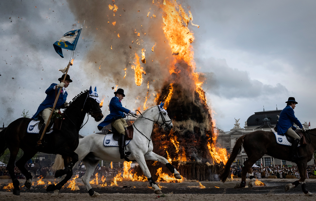 В Цюрихе прошел традиционный весенний фестиваль Шестизвонье