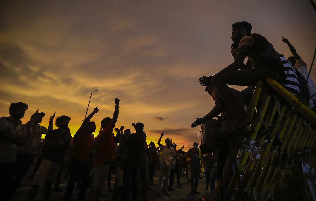 Волнения из-за экономической ситуации на Шри-Ланке