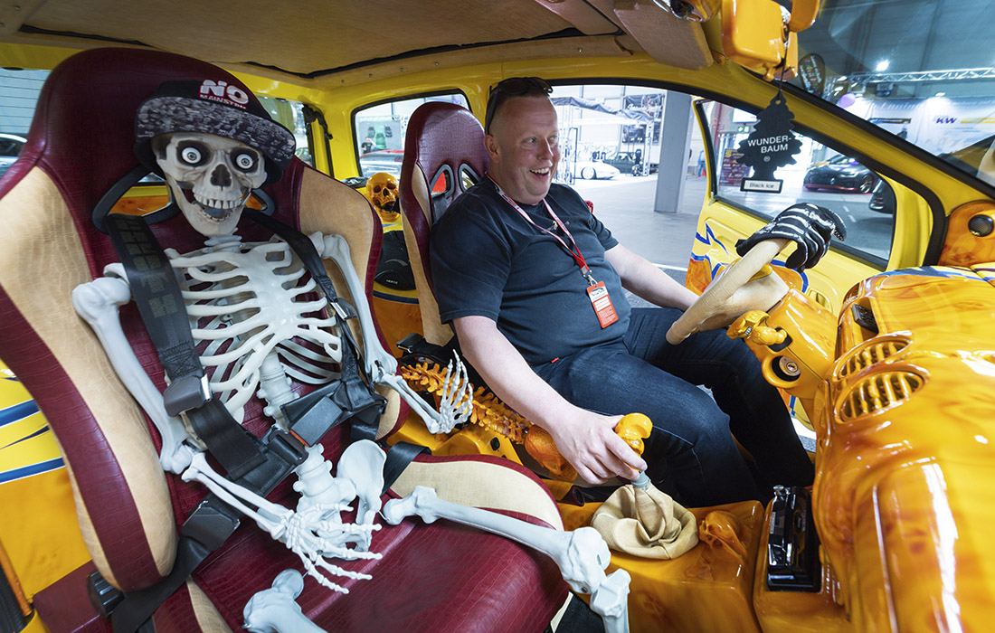 Ежегодная автомобильная выставка открылась в немецком Эрфурте