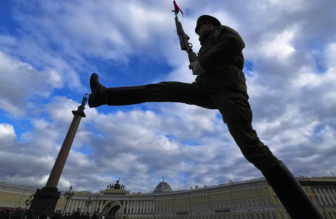 Репетиция парада Победы в Петербурге