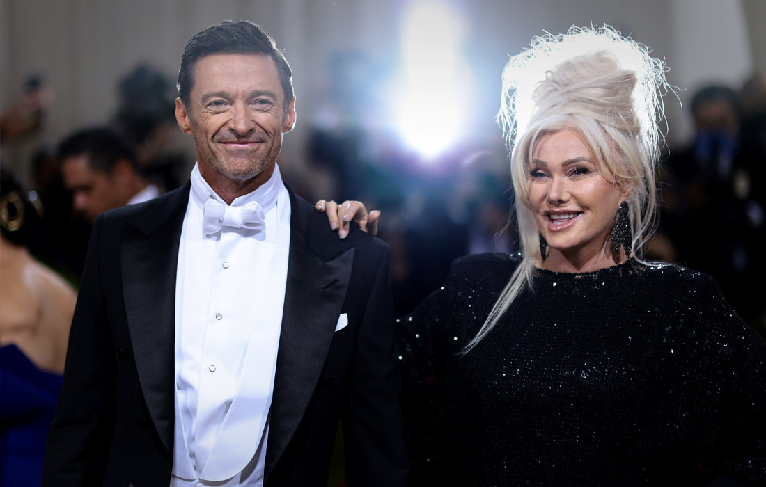 Актер Хью Джекман и его жена Деборра-Ли Фернесс