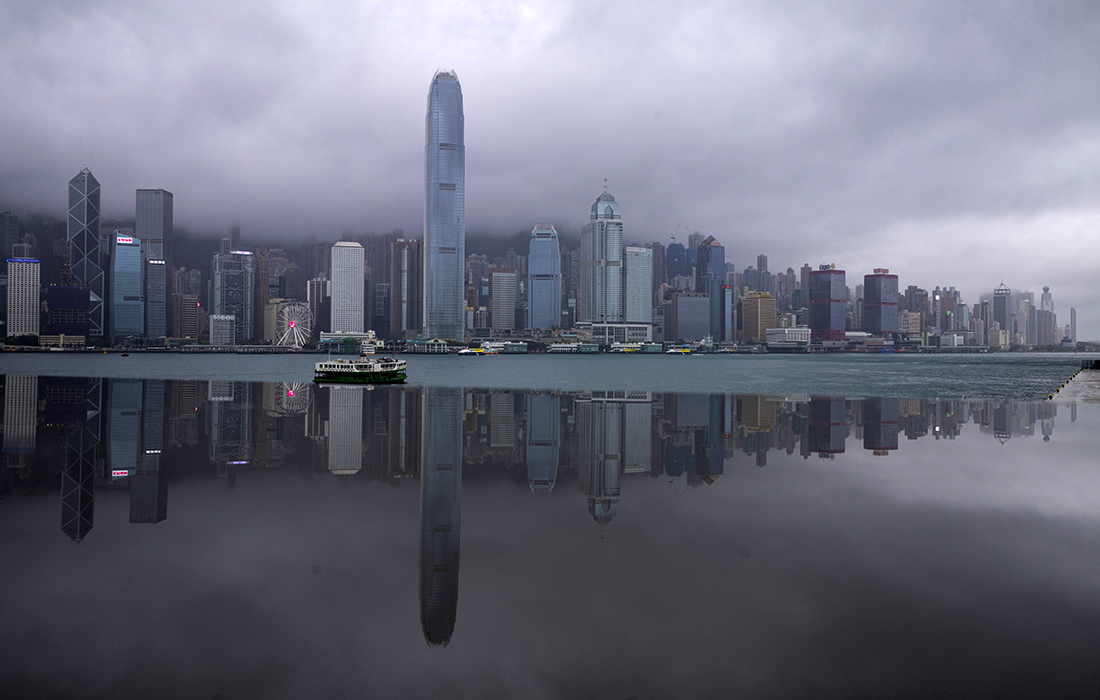 Дождливая погода в Гонконге