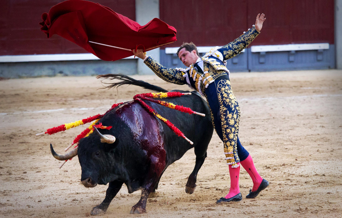 Коррида на арене Лас-Вентас в Мадриде