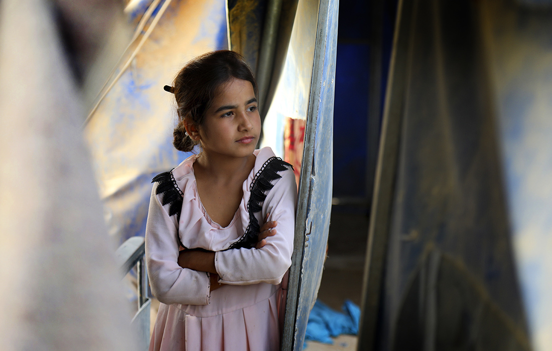 Лагерь Аль-Амирия для беженцев в Ираке