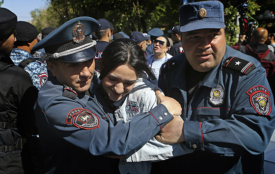 Протесты в Ереване