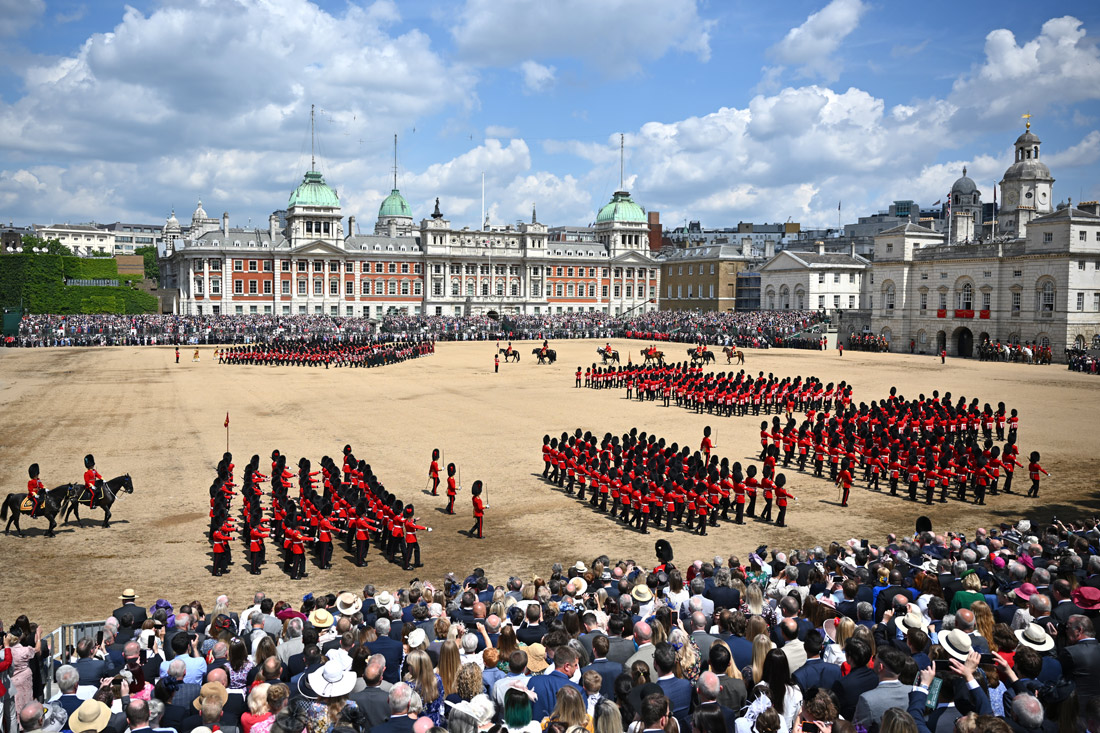      Trooping the Colour   