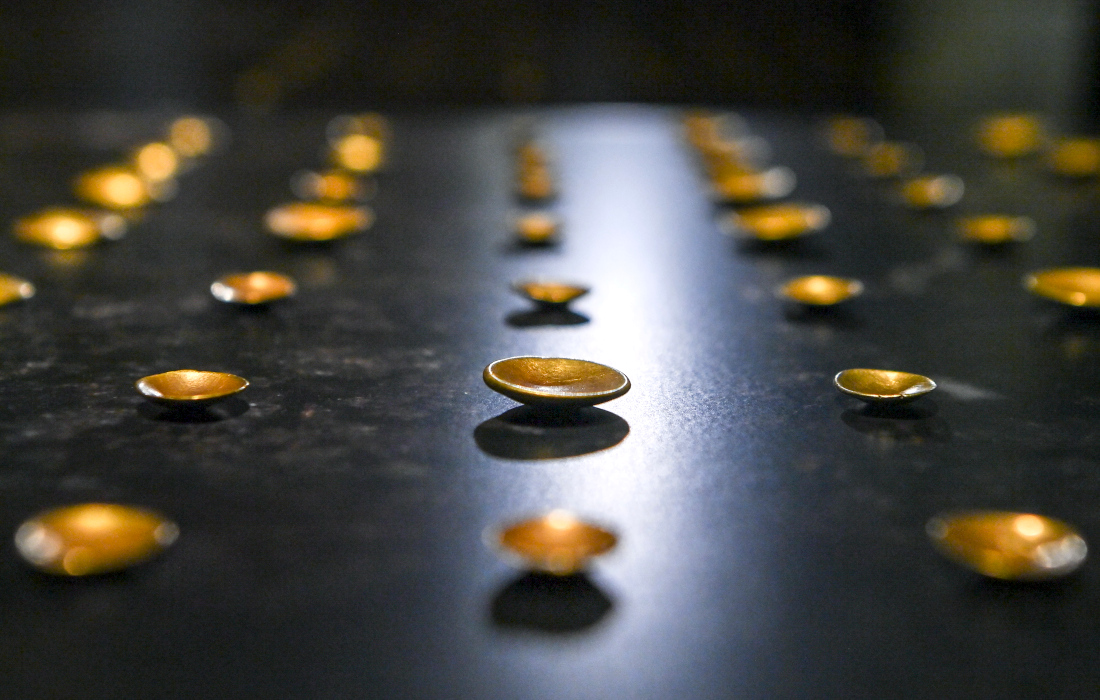 Выставка кельтских золотых монет в Бранденбургском государственном археологическом музее