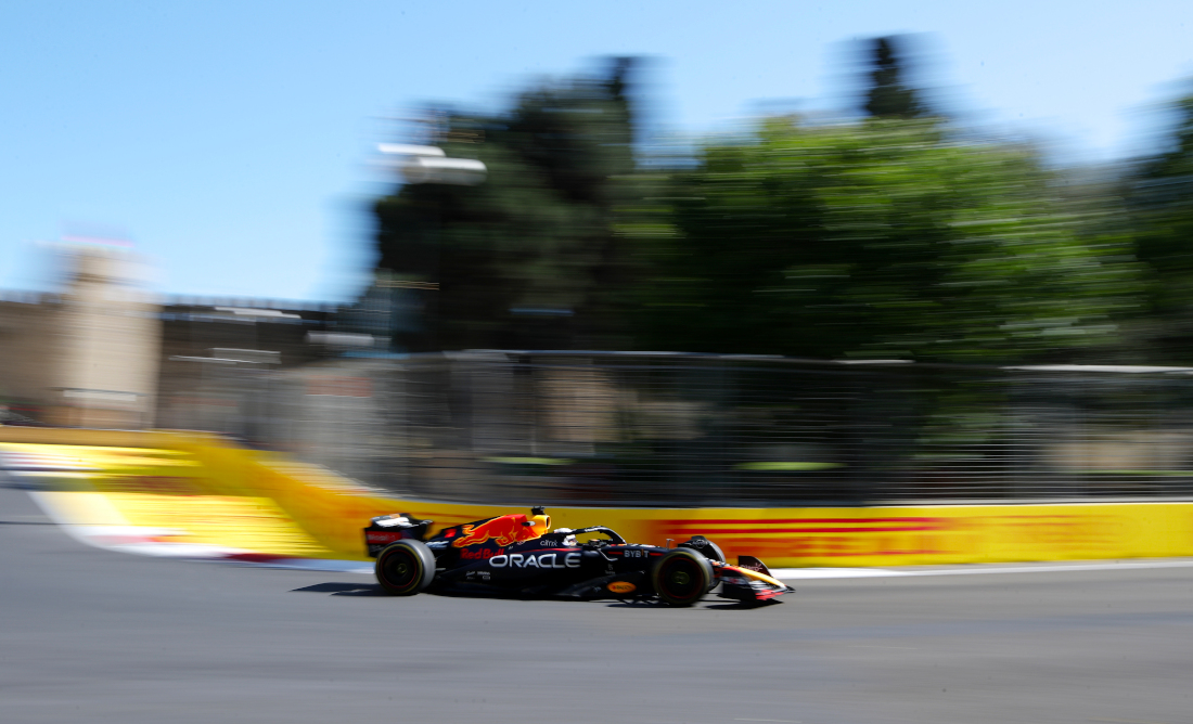 Тренировка перед Гран-при Формулы-1 в Азербайджане