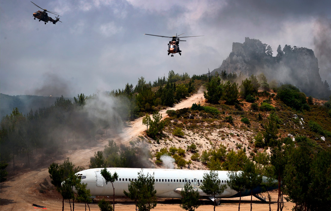 Поисково-спасательные учения в Кирении (Северный Кипр)