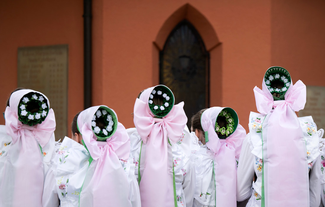 Католический праздник Тела и Крови Христовых в Саксонии