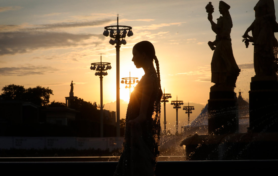 Открытый показ бренда Chapurin на ВДНХ