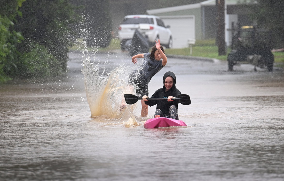 Последствия наводнения в Австралии