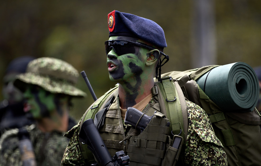 Военный парад в честь Дня независимости прошел в колумбийской столице