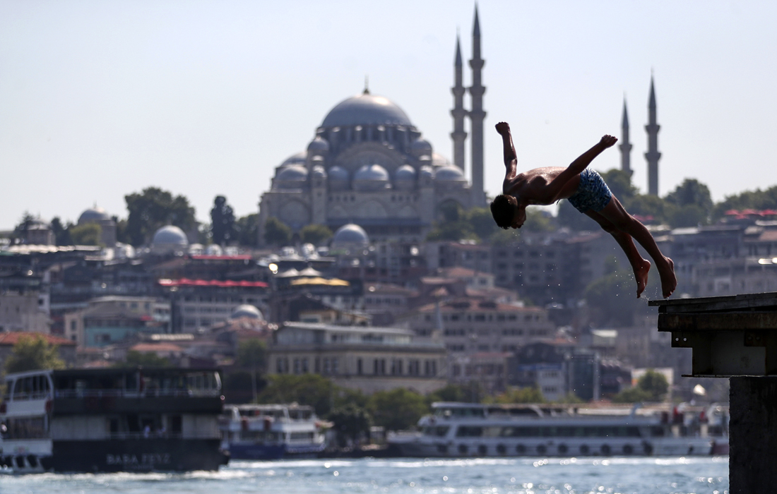 Жара в Стамбуле