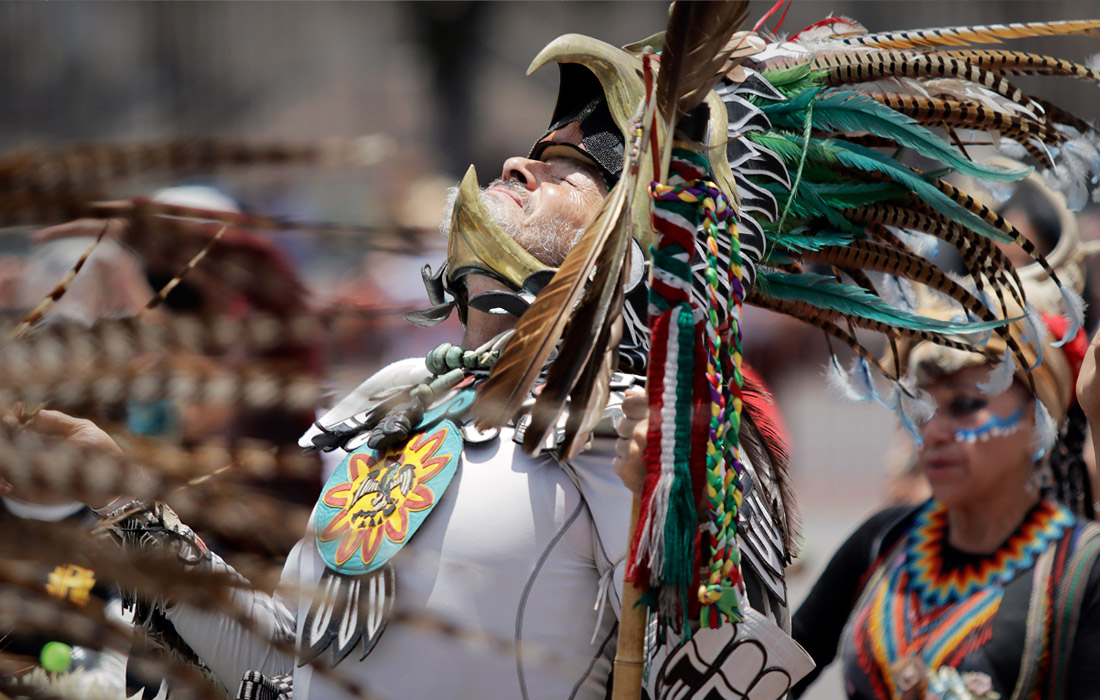 В Мехико отпраздновали 697 лет со дня основания столицы ацтеков Теночтитлана