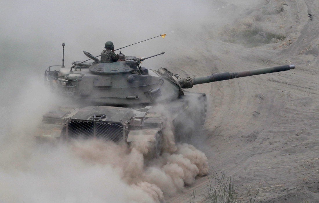 Военные учения на Тайване