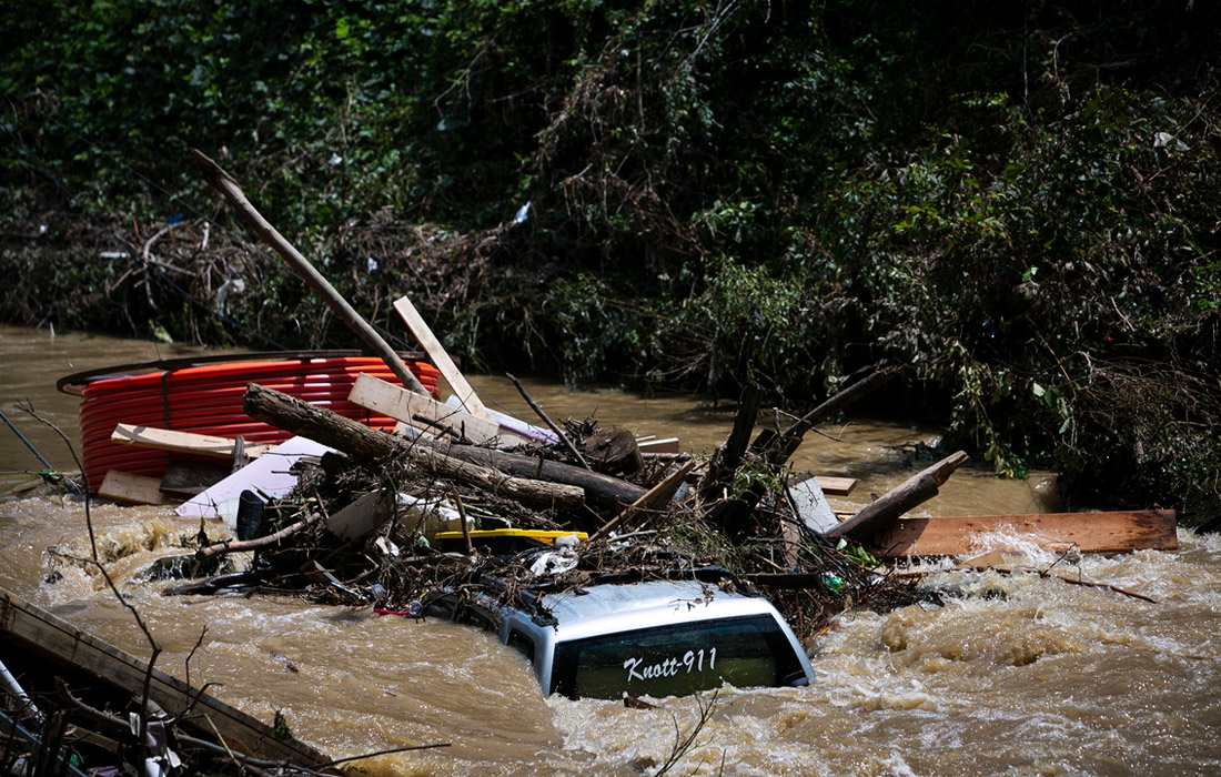 Последствия наводнения в штате Кентукки, США