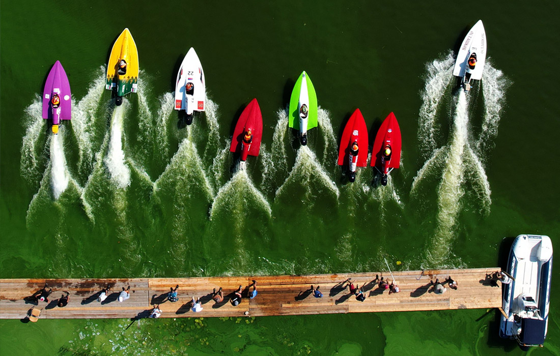 Кубок России по водно-моторному спорту проходит в Кинешме