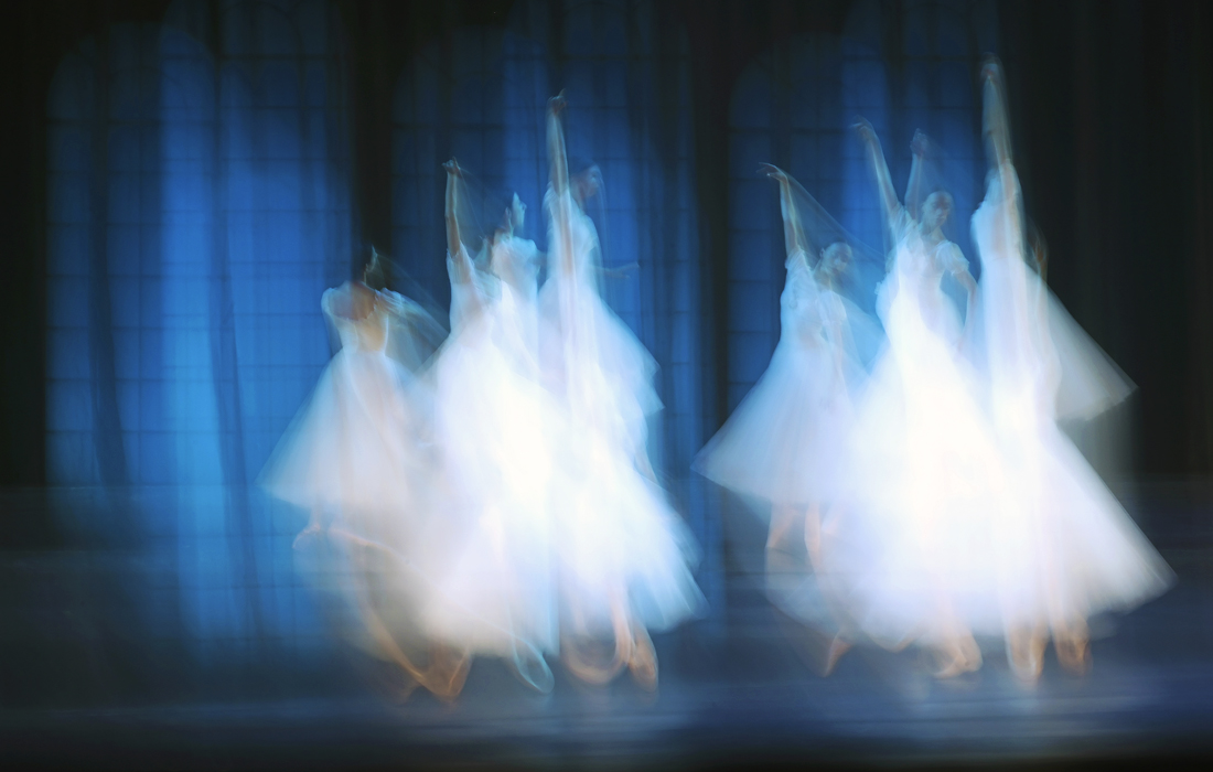 Генеральная репетиция балета "Вне времени" в Санкт-Петербурге