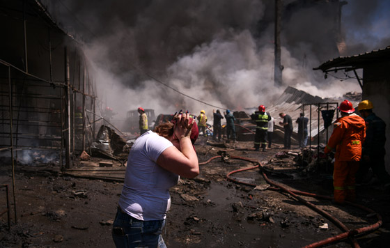 Взрыв в торговом центре Еревана