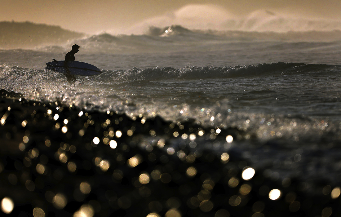 Закат в американском Сан-Клементе