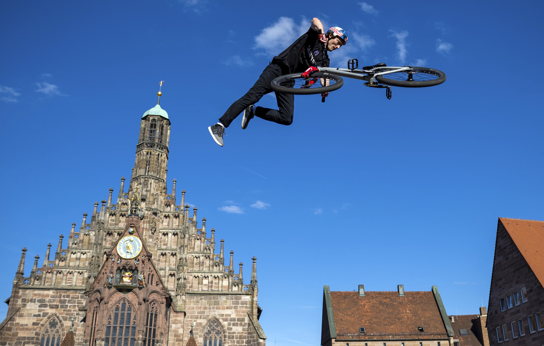 Сороевнования Red Bull District Ride в Нюрнберге