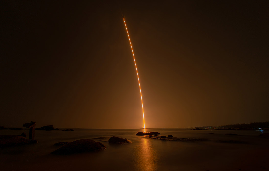 Китай вывел на орбиту пятый спутник связи с космодрома Вэньчан