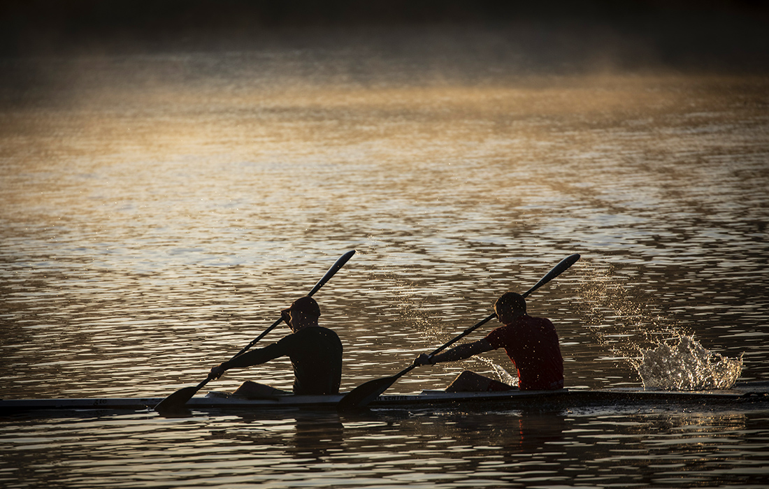 Закат в Йоханнесбурге