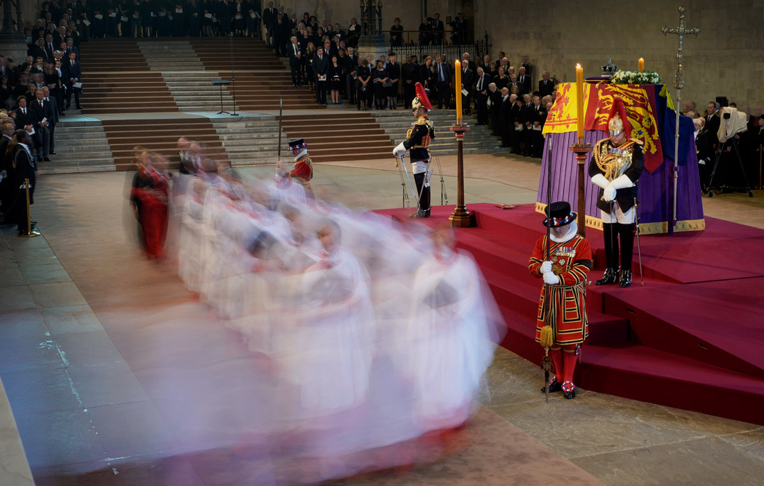 Церемония прощания продлится до понедельника, 19 сентября