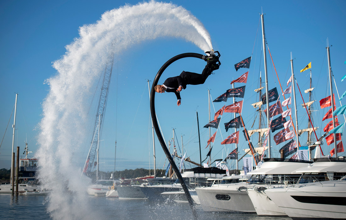 В британском Саутгемптоне открылась международная выставка лодок Boat Show 2022