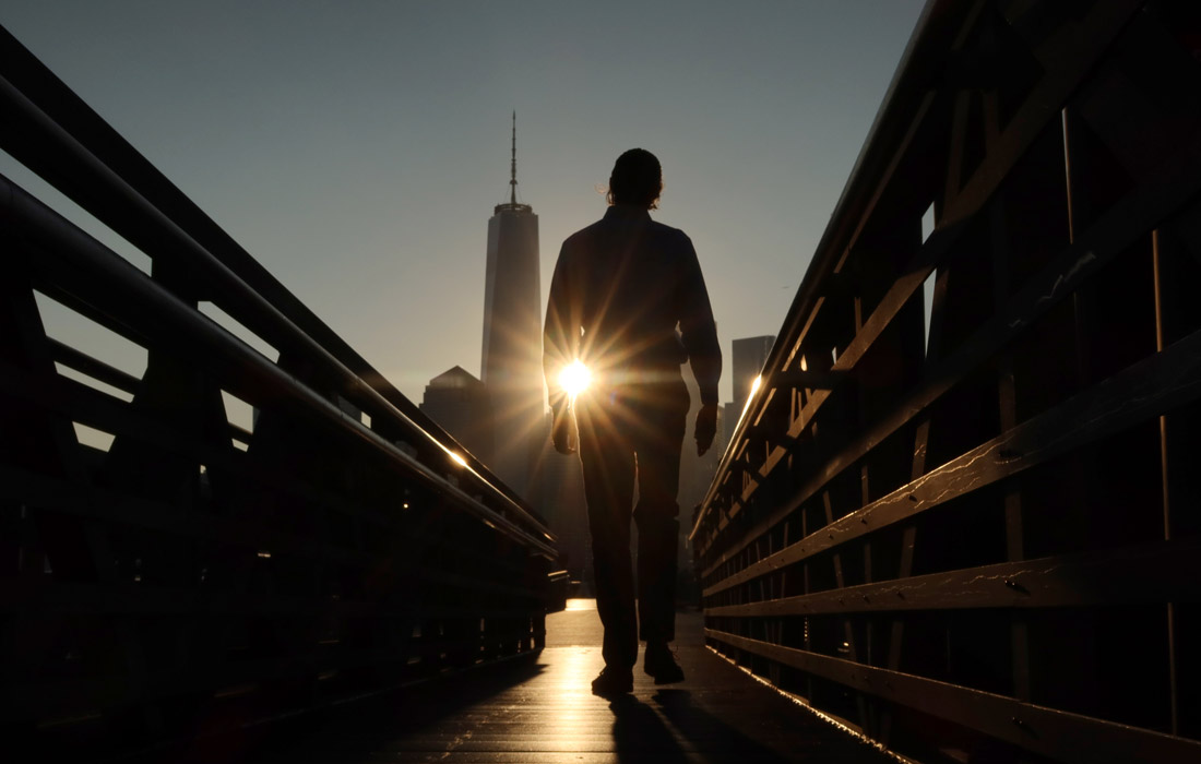 Рассвет в Нью-Йорке