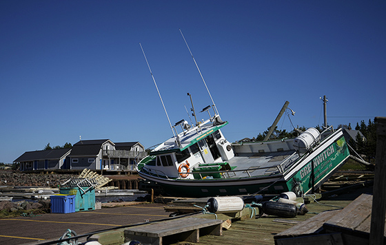 Последствия шторма "Фиона" в Канаде