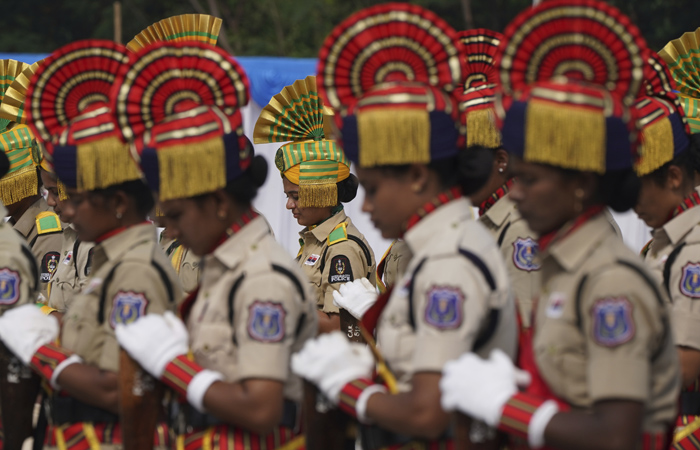 В Индии отмечают День памяти полицейских