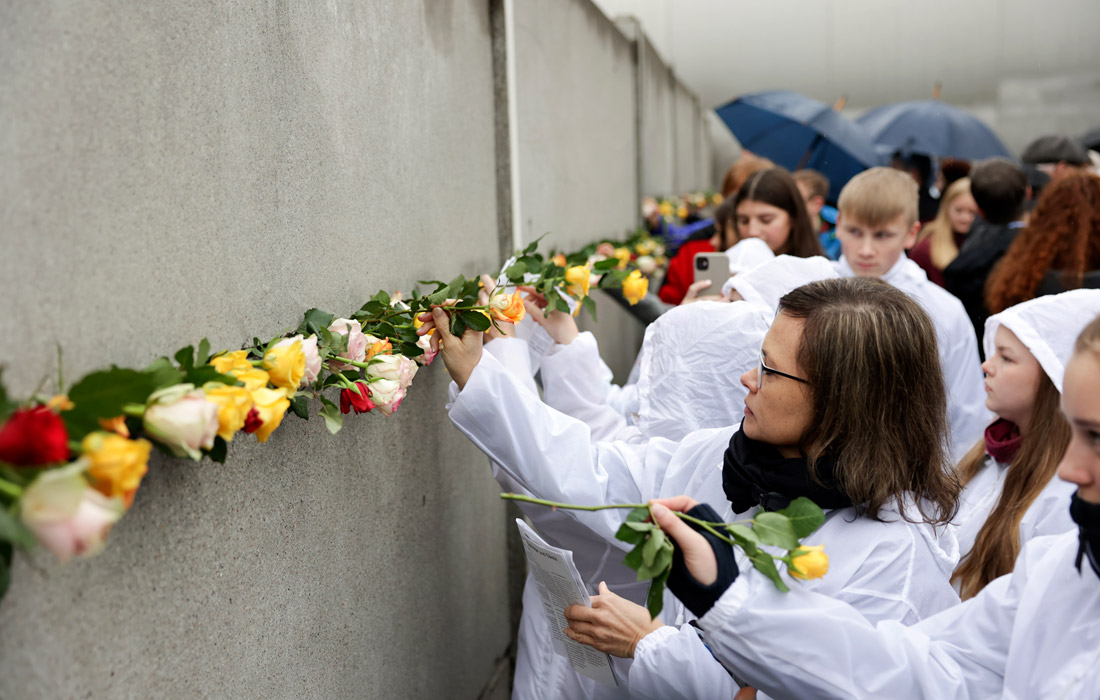 В Германии отметили 33-ю годовщину падения Берлинской стены