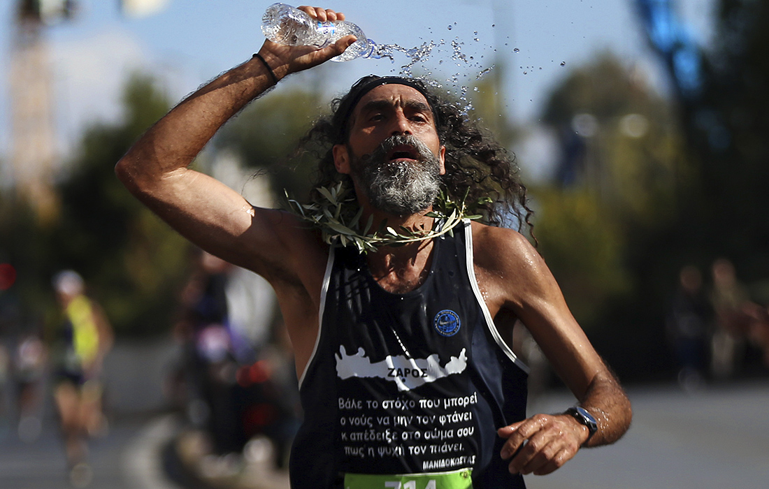 Накануне в Афинах прошел классический марафон