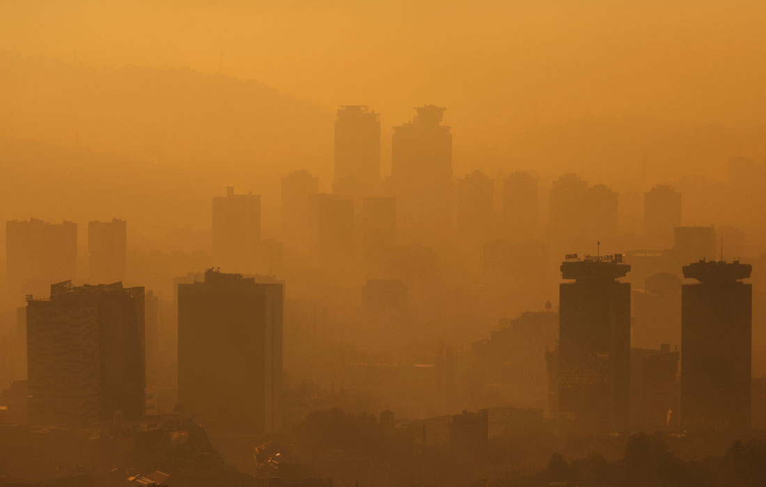 Загрязнение воздуха в Сараево