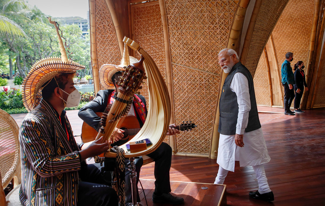 Премьер-министр Индии Нарендра Моди