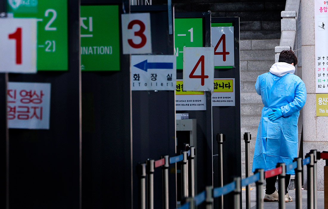 Ежедневное число случаев COVID-19 превышает 72 000 на фоне опасений новой волны в Южной Корее