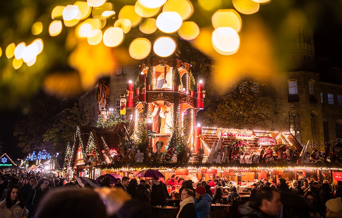 Рождественская ярмарка открылась в Штутгарте