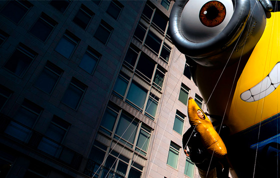 Парад Macy's в честь Дня благодарения в Нью-Йорке