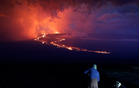Извержение вулкана на Гавайях